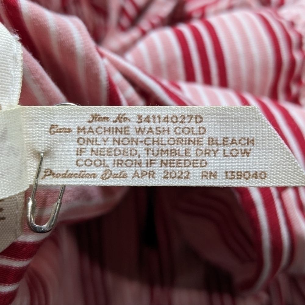 Matilda Jane McIntosh red pink striped dress S - Picture 11 of 11